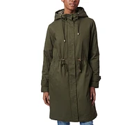 Collection B Juniors Long Hooded Parka Coat
