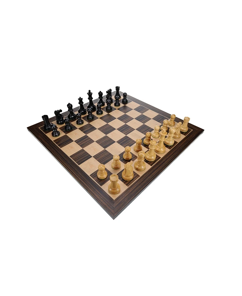 Bobby Fischer Ultimate Chess Set with Wooden Board 20.75 in., 3.75 in. King