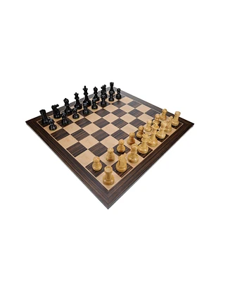 Bobby Fischer Ultimate Chess Set with Wooden Board 20.75 in., 3.75 in. King