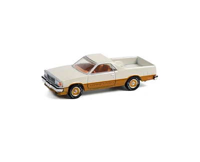 Greenlight Collectibles 1/64 Chevrolet El Camino Ss, White/Gold Greenlight Muscle Series 26 13310-c