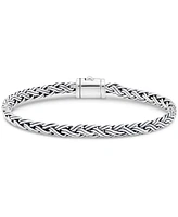 Devata Paddy Oval 5mm Chain Bracelet Sterling Silver