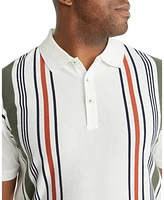 Johnny Bigg Big & Tall Reeves Vertical Stripe Polo