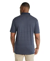 Johnny Bigg Big & Tall Bedford Print Polo