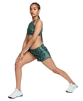 Nike Women's One Tempo Dri-fit Brief-Lined Printed Running Shorts