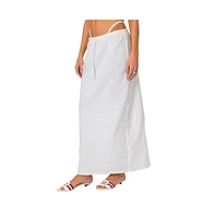 Rayla Linen Look Maxi Skirt