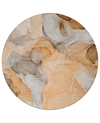 Addison Chantille Machine Washable ACN504 8'x8' Round Area Rug