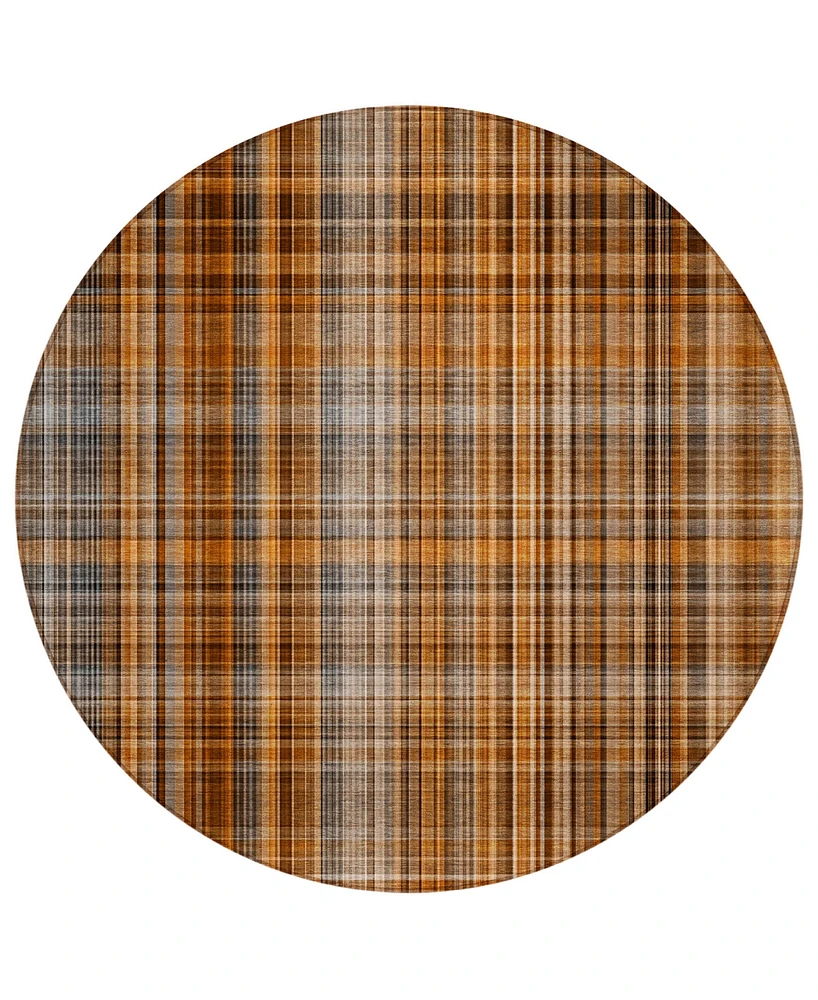 Addison Chantille Machine Washable ACN541 8'x8' Round Area Rug