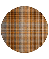 Addison Chantille Machine Washable ACN541 8'x8' Round Area Rug