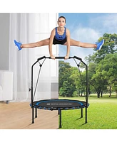 Slickblue 40 Inches Mini Fitness Trampoline