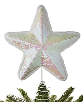 Holiday Lane Sugar Plum Glitter Star Tree Topper, Created for Macy's