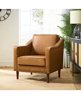 Karena Transitional Armchair with Nailhead Trims