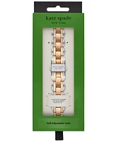 Kate Spade New York Women's two-tone stainless steel band for apple watch, 38,40,41,42,44,45,49mm