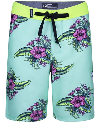 Hurley Big Boys Floral Tropics Printed Board Shorts