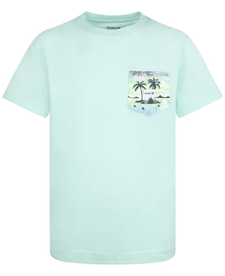 Hurley Big Boys Pop Pocket T-Shirt