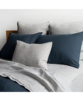 Bokser Home 100% French Linen Pillowcase Set