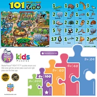 Masterpieces 101 Things to Spot at the Zoo - 101 Piece Jigsaw Puzzle