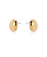 Ettika Polished Pebble Stud Earrings