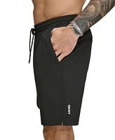 Dkny Men's Core Stretch Hybrid 7" Volley Shorts