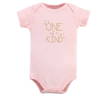 Hudson Baby Baby Girls Hudson Cotton Bodysuits 5pk