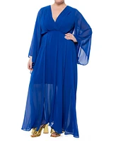 Meghan Fabulous Plus Size Sunset Maxi Dress