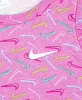 Nike Infant Girls Swoosh Logo Romper