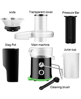 Sugift 2 Speed Wide Mouth Fruit and Vegetable Centrifugal Electric Juicer