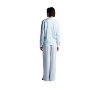 Nocturne Women's High Waist Textured Pants