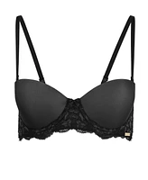 Adore Me Women's Lyza Push Up Balconette Bra