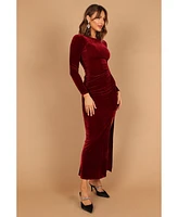 Women's Sarine Long Sleeve Maxi Dress