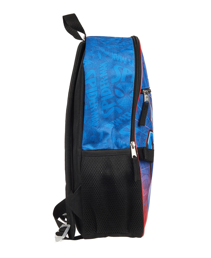 Spiderman Boy's 5 Pc Backpack Set