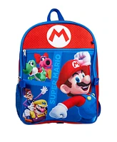 Super Mario Boy's 5 Pc Backpack Set