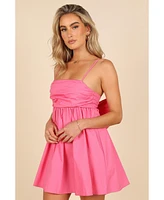 Petal and Pup Women's Alice Bow Back Mini Dress