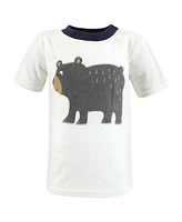 Hudson Baby Toddler Boys Short Sleeve T-Shirts, Woodland