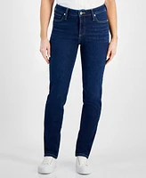 Style & Co Petite Mid Rise Slim Leg Jeans, Created for Macy's