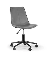 Glamour Home 35.25" Amery Polyester, Metal Task Chair