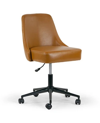 Glamour Home 35.5" Aurica Polyester, Metal Task Chair