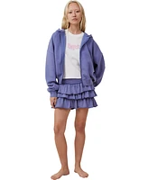 Cotton On Women's Zip Up Lounge Hoodie Sweatshirt