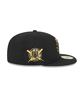 New Era Men's Black Tampa Bay Rays 2024 Armed Forces Day On-Field 59FIFTY Fitted Hat