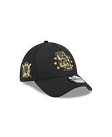 New Era Men's Black San Diego Padres 2024 Armed Forces Day 39THIRTY Flex Hat