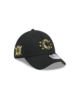 New Era Men's Black Chicago Cubs 2024 Armed Forces Day 39THIRTY Flex Hat