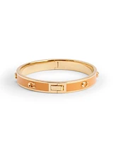 Coach Enamel Signature C Bangle Bracelet