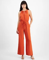 Tahari Asl Women's Sleeveless Wide-Leg Jumpsuit