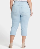 Nydj Plus Dakota Crop Pull-On Jeans