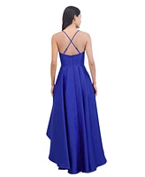 Eliza J Women's V-Neck Sleeveless High-Low Gown