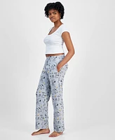 Love Tribe Juniors' Snoopy Drawstring Lounge Pants