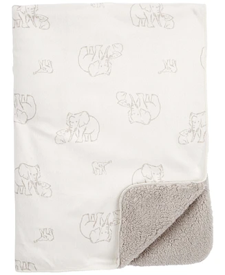 Carter's Baby Elephant Plush Blanket