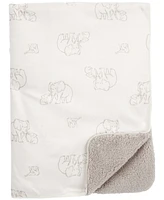 Carter's Baby Elephant Plush Blanket