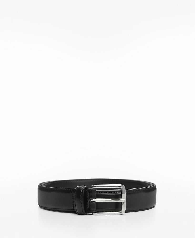 Mango Men's Leather Belt