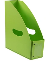 Jam Paper Plastic Magazine File Holder - 4 x 10.5 x 12 - Sold Individually