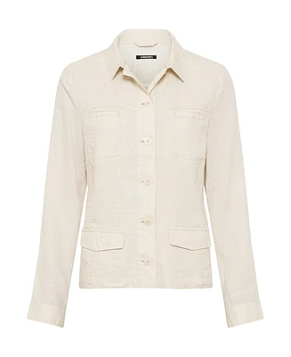 Olsen Women's 100% Linen Jacket